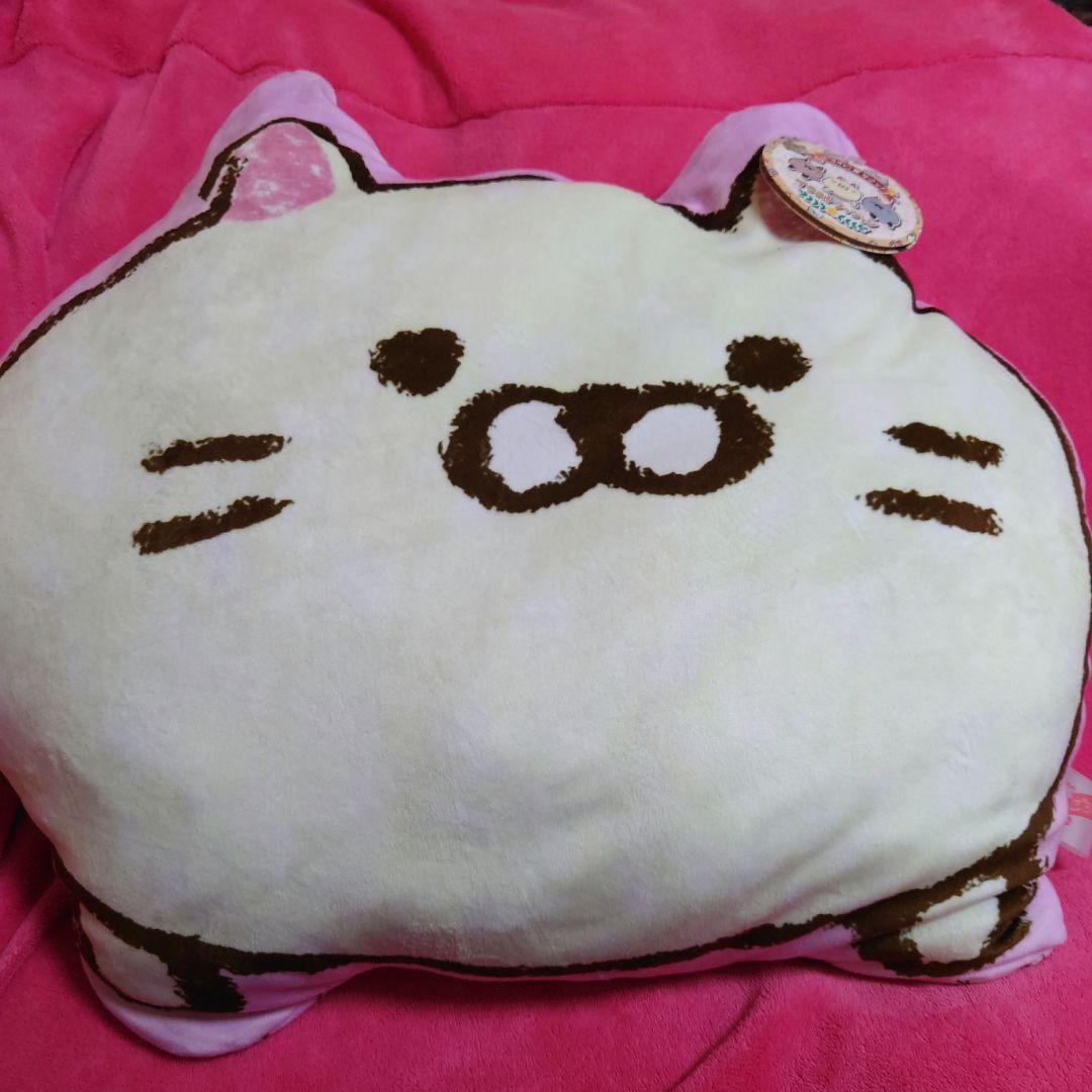ごろねこサミット　もちもちしっとりダイカットクッション　ねこねこにゃんこ