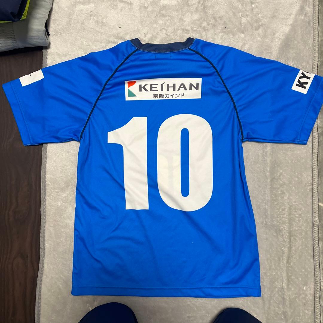 LES CINQ SENS レサンクスセンス　フットサルシャツ 10番 青