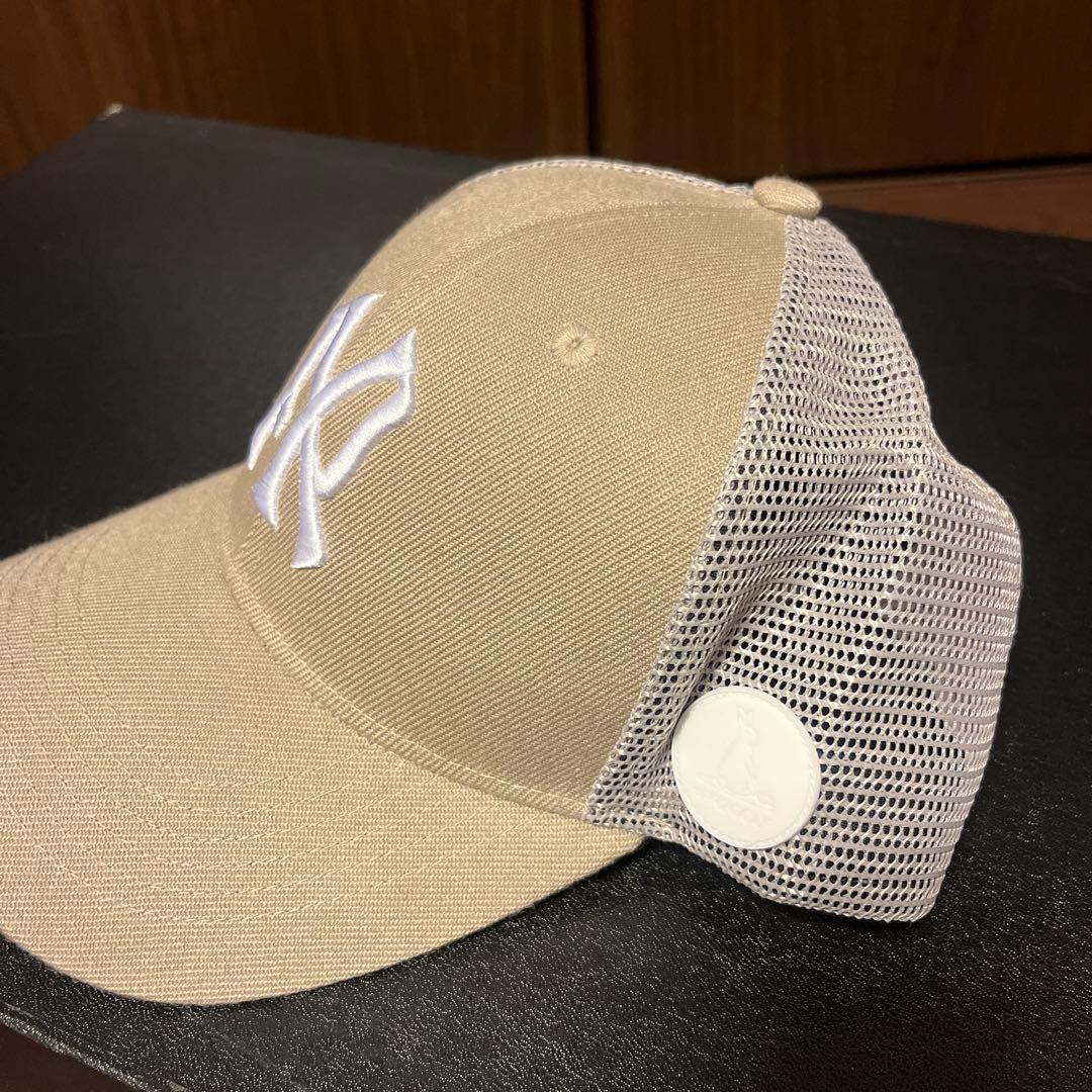 #FR2GOLF ベージュメッシュキャップ
