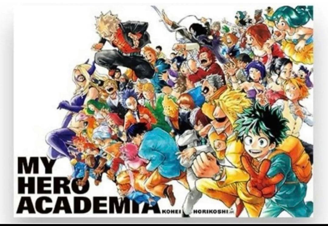 ヒロアカ A全アートポスター 少年ジャンプ展 B2ポスター
