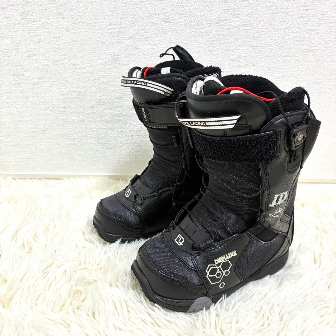 【良品】21.5cm レディース スノーブーツDEELUXE ID LARA
