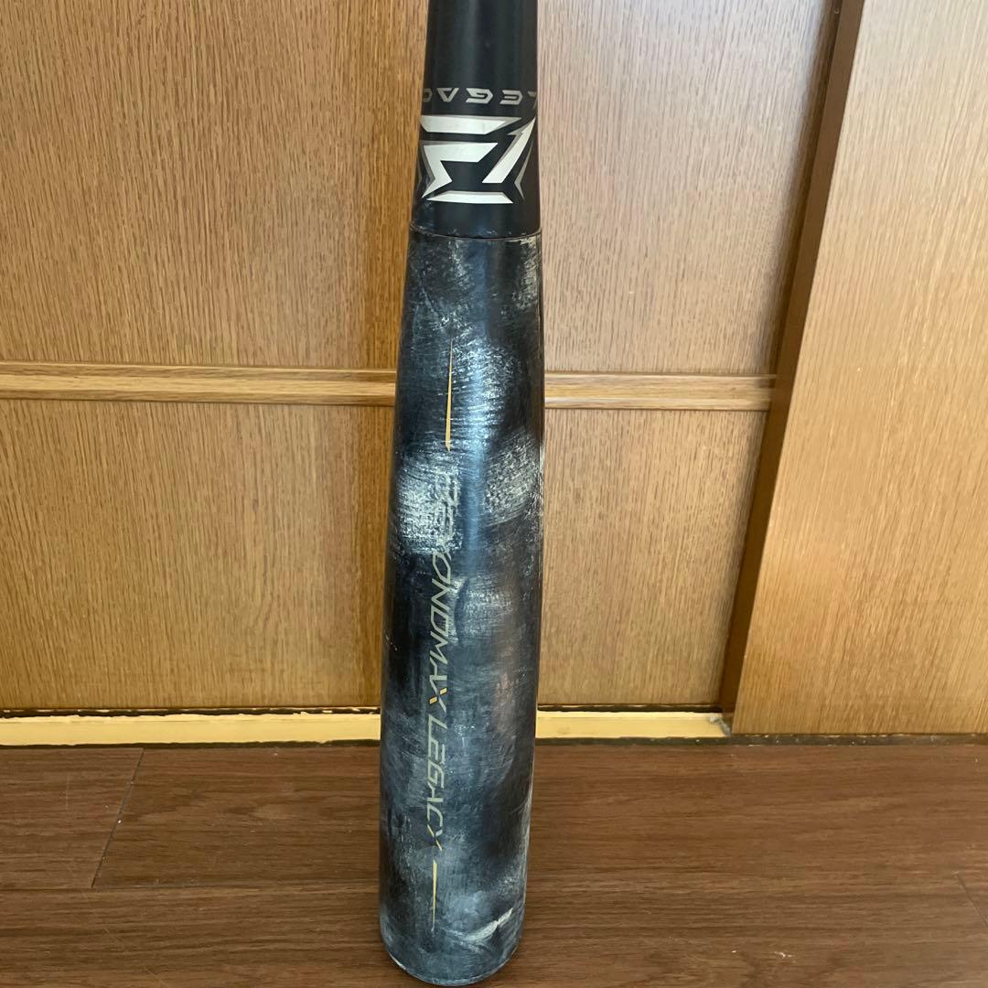 軟式野球バット カーボンファイバー 黒金