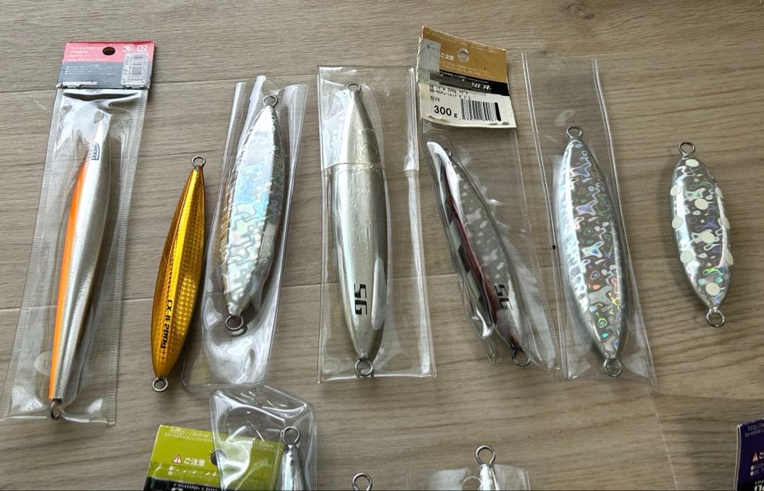 ディープライナー　ジグセット① DEEPLINER スーパーグロー多数！