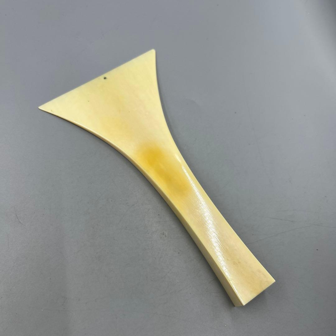 255ヴィンテージ　 天然素材　三味線バチ　重さ約122g