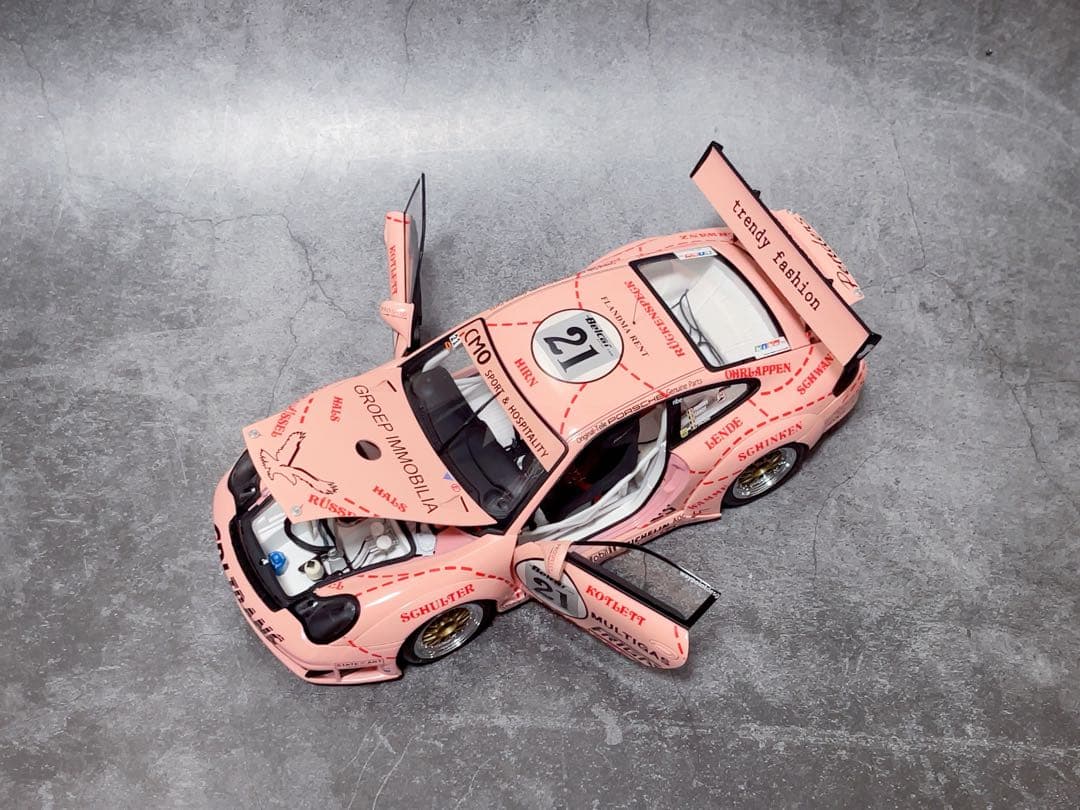 オートアート 1/18 ポルシェ911（996）GT3 RSR ZOLDER