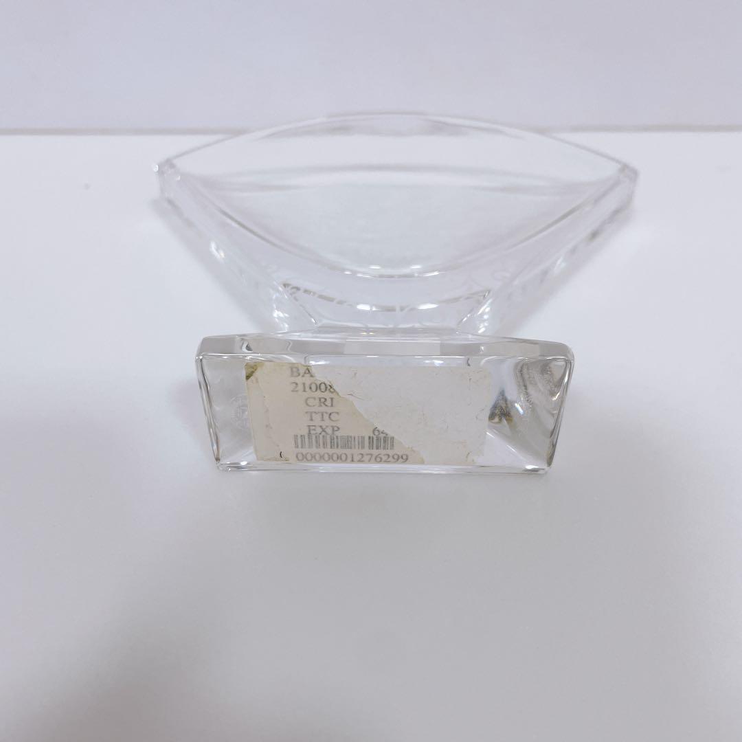 【美品】Baccarat バカラ 花瓶 ランデブー クリスタル花器飾り