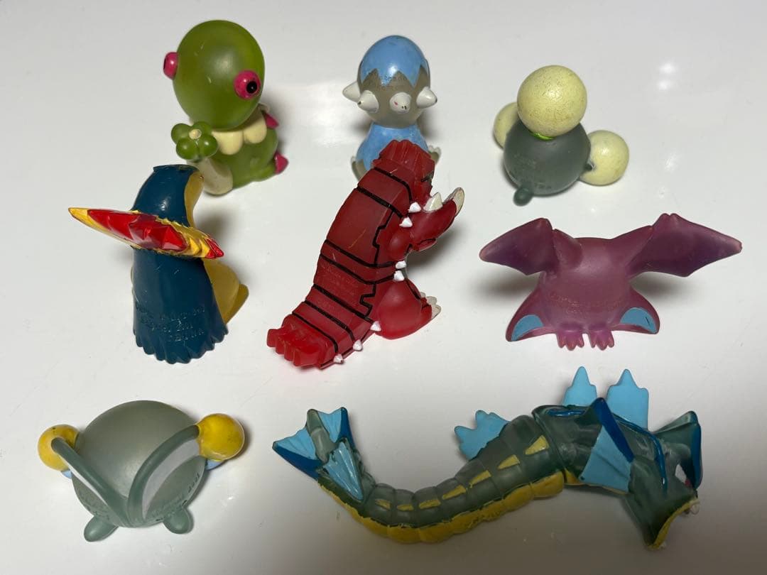 【レア】ポケモン　指人形　クリア８個セット