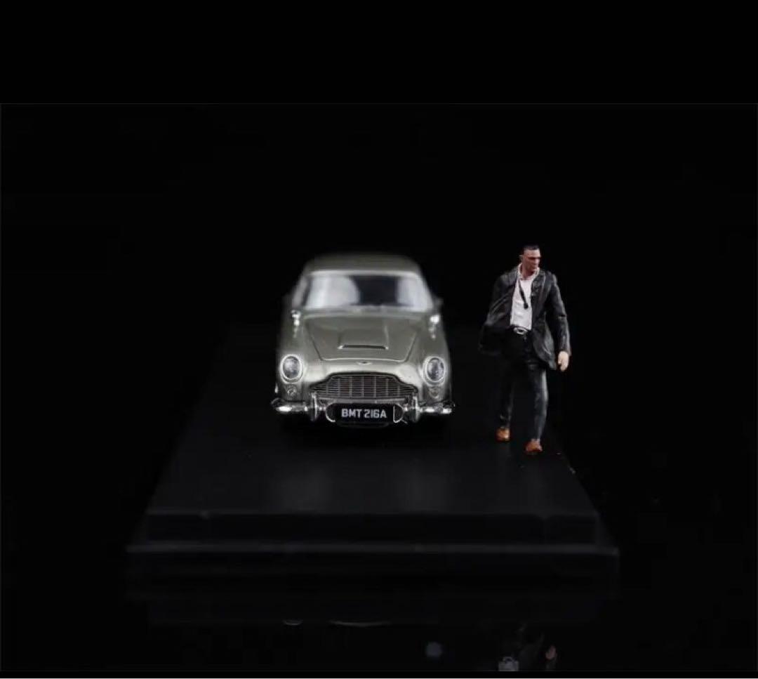 1/64 アストンマーティン db5 フィギュア付き