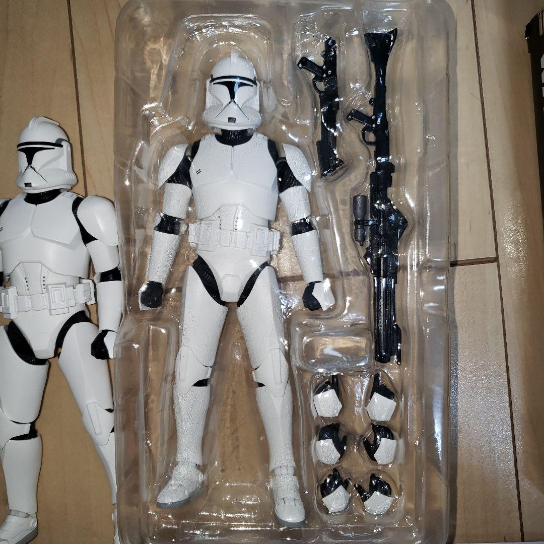 S.H.figuarts　クローントルーパー　フェイズⅠ　フィギュアーツ　2体