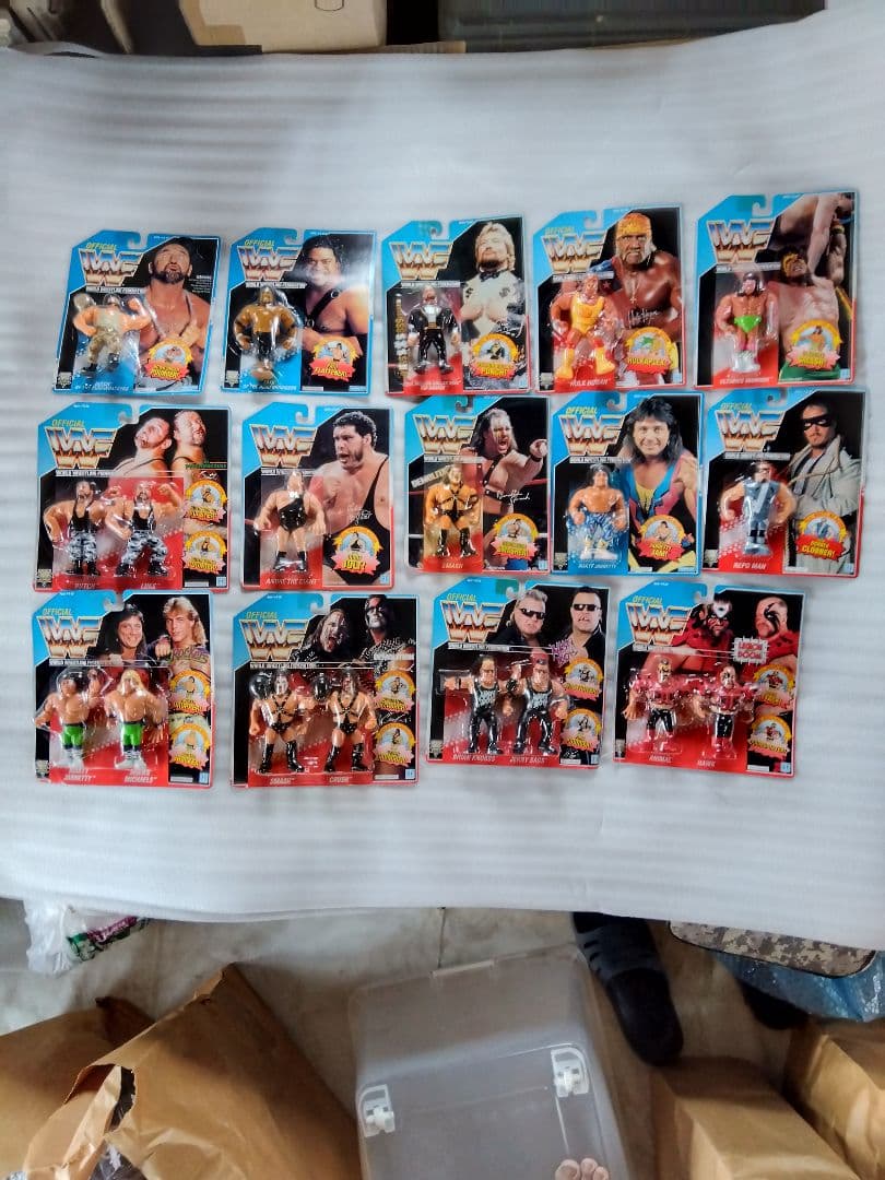 ハズブロ　WWF 　フィギュア 94個セット 未開封新品同様　奇跡の完全セット！