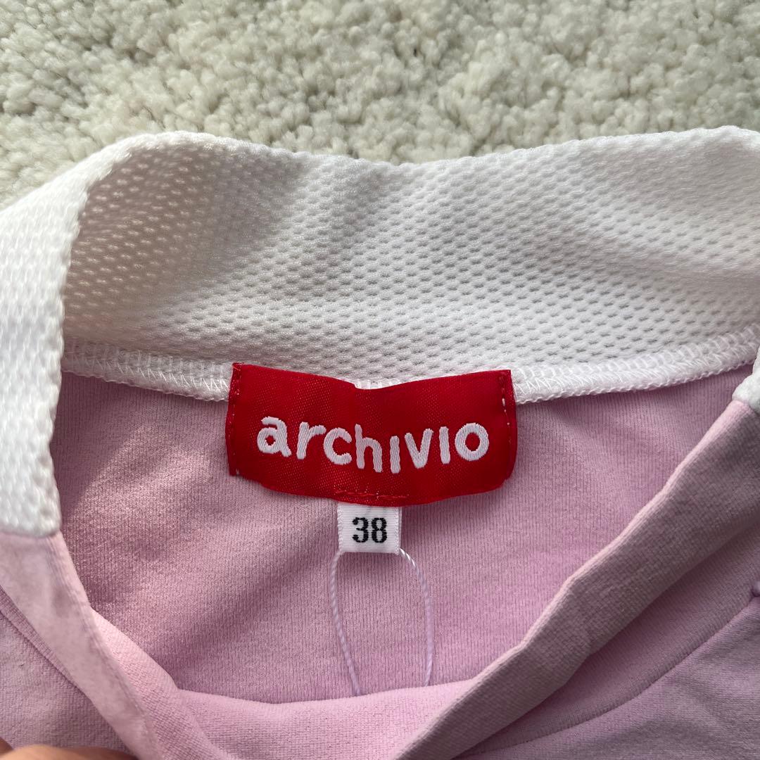 archivio ピンク 長袖シャツ 38
