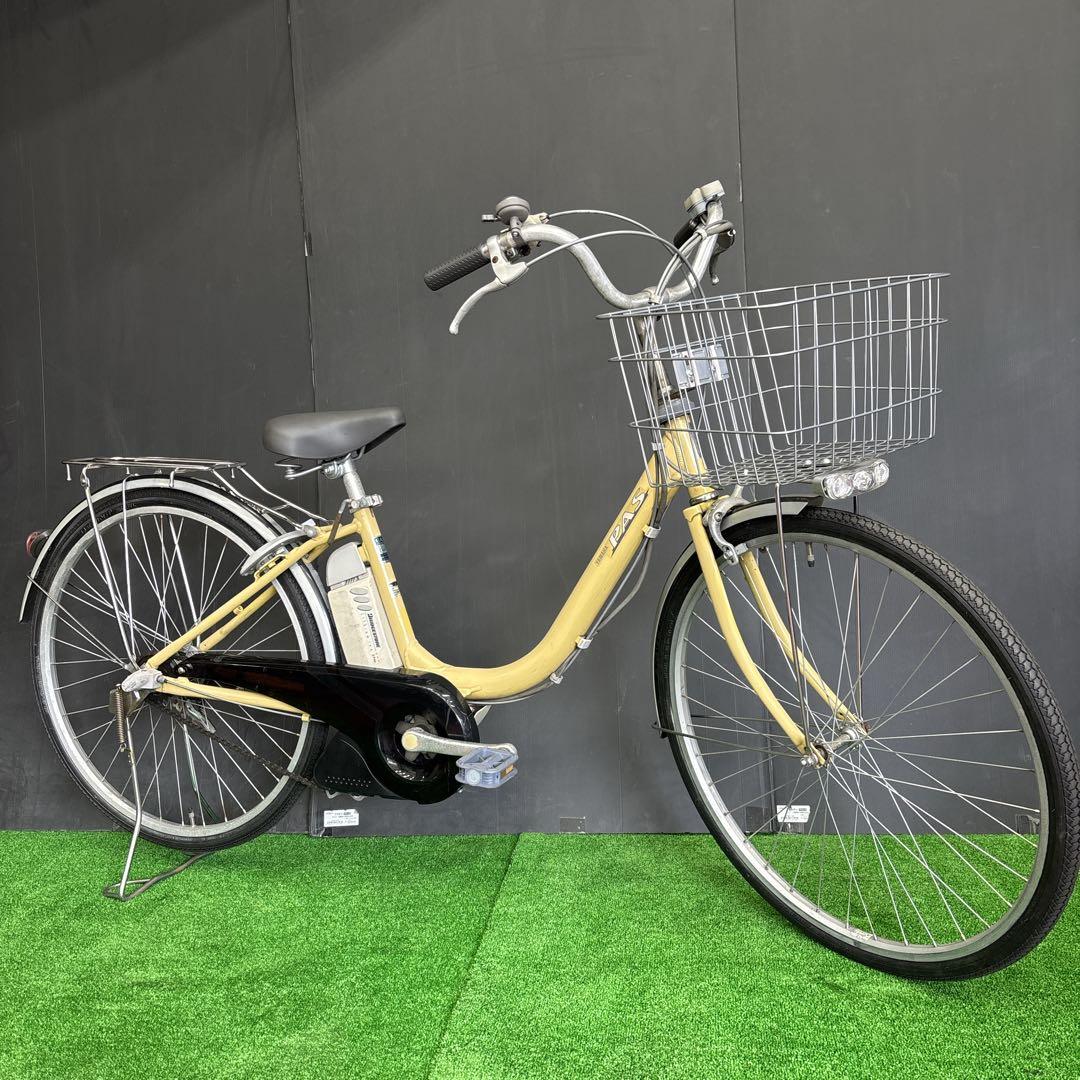 電動自転車 YAMAHA PAS Li-ion イエロー　75★
