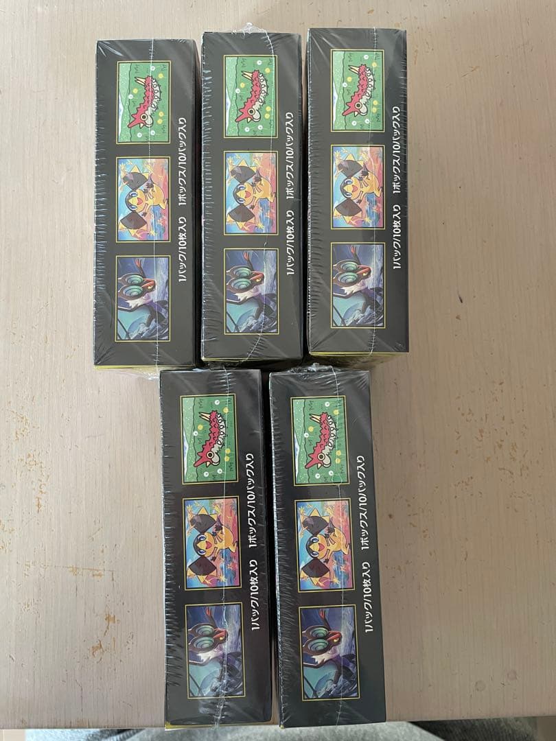 ポケモンカードMEGAドリームex 5BOXシュリンク付き