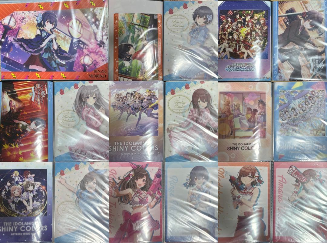 アイマスシリーズ クリアポスター クリアファイル等