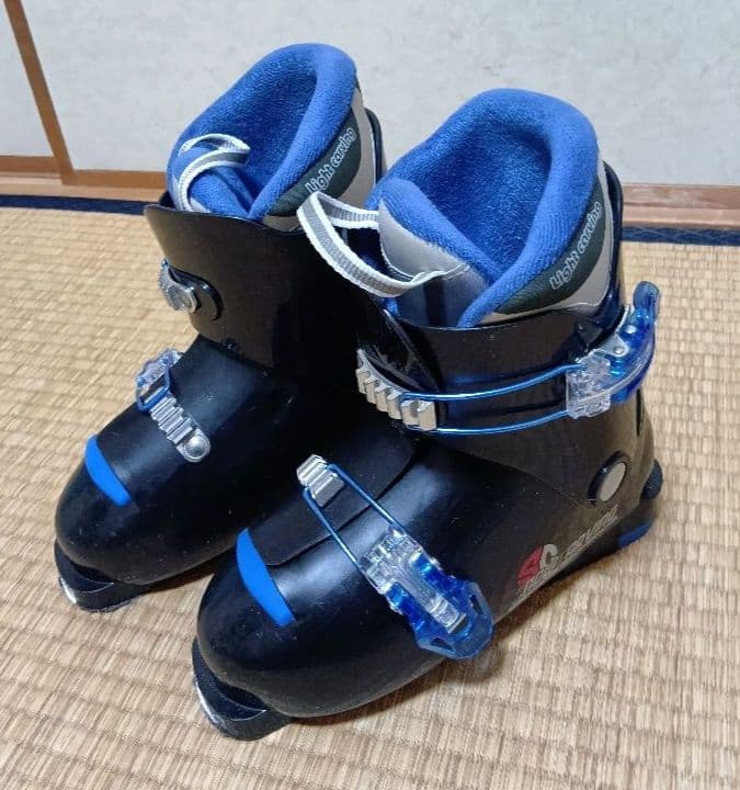 ATOMIC キッズ カービングスキー+ ブーツ セット ホットワックス済み