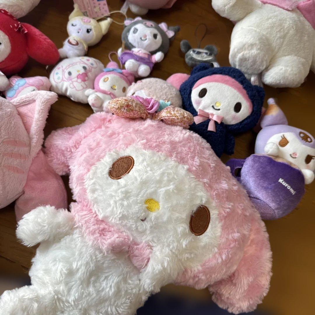 マイメロ クロミ ぬいぐるみ マスコット16点まとめ売り