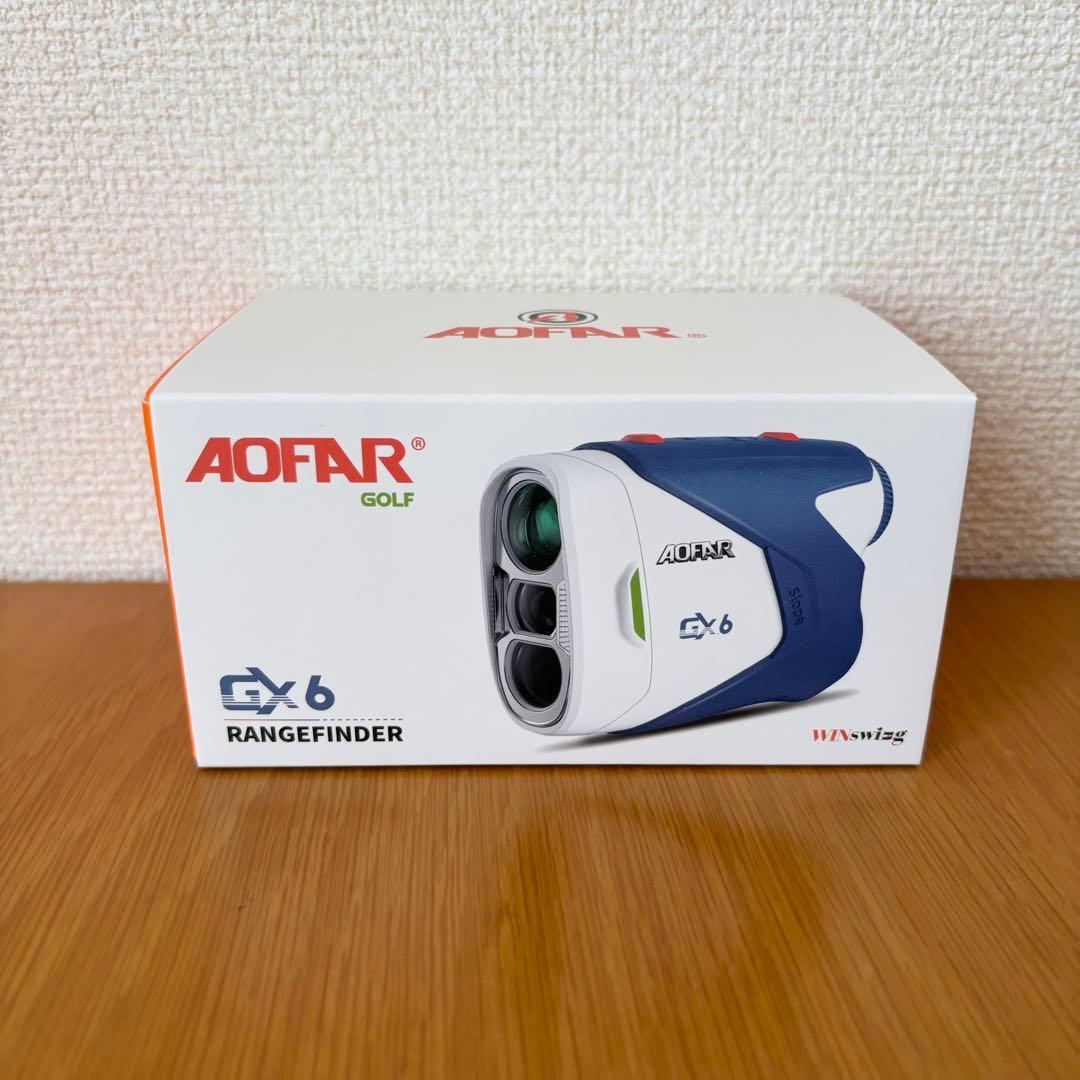 ゴルフ 距離計 0.02秒 レーザー 超軽量 手ブレ補正 充電式 AOFAR