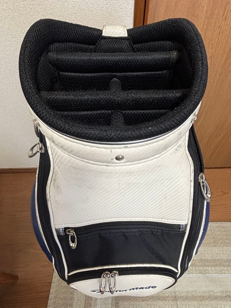 【※引取希望】TaylorMade ゴルフバッグ ネイビー/ホワイト