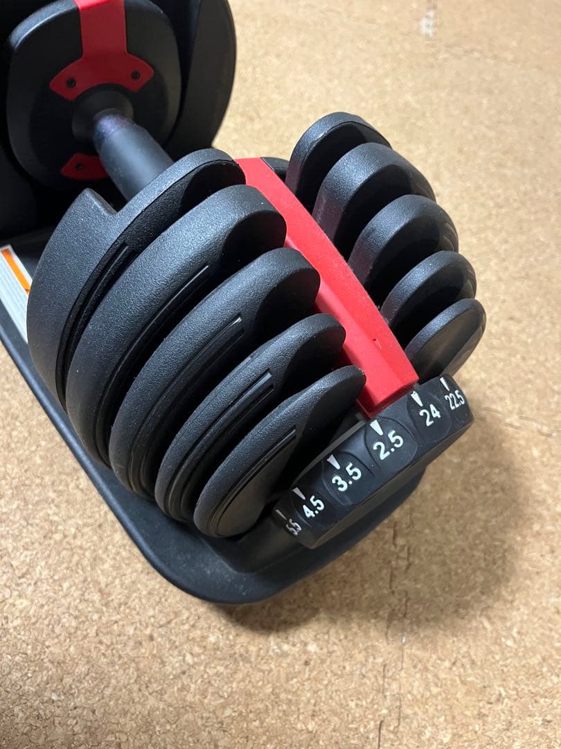 可変式ダンベル　2.5~24Kg ①