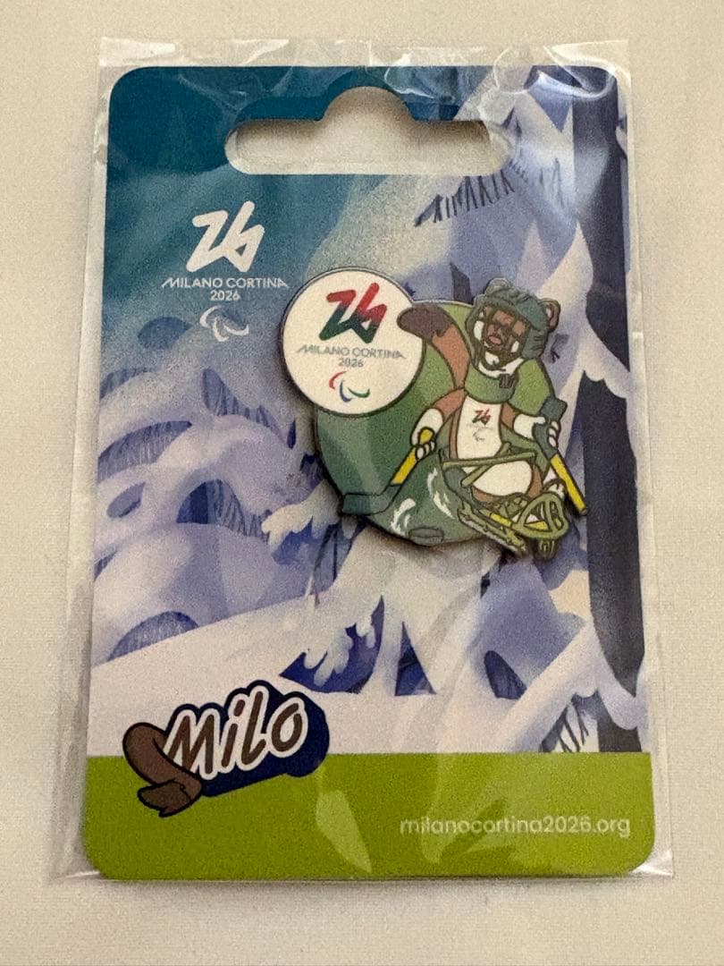 【激レア】Milo ピンバッジ 3個セット ミラノ・コルティナ　オリンピック