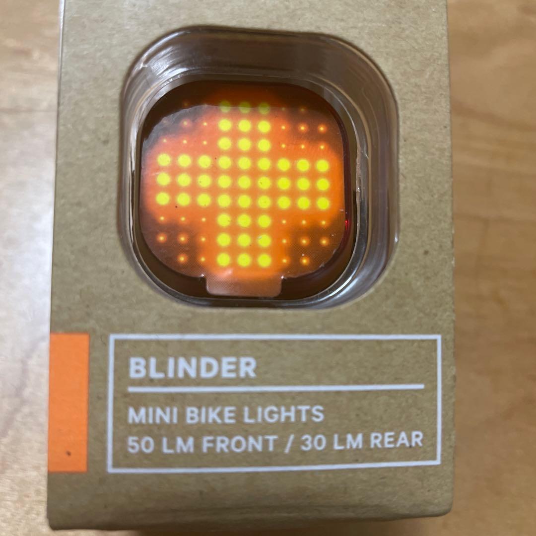 KNOG BLINDER TWIN CROSSノグ　ライト　前後　セット