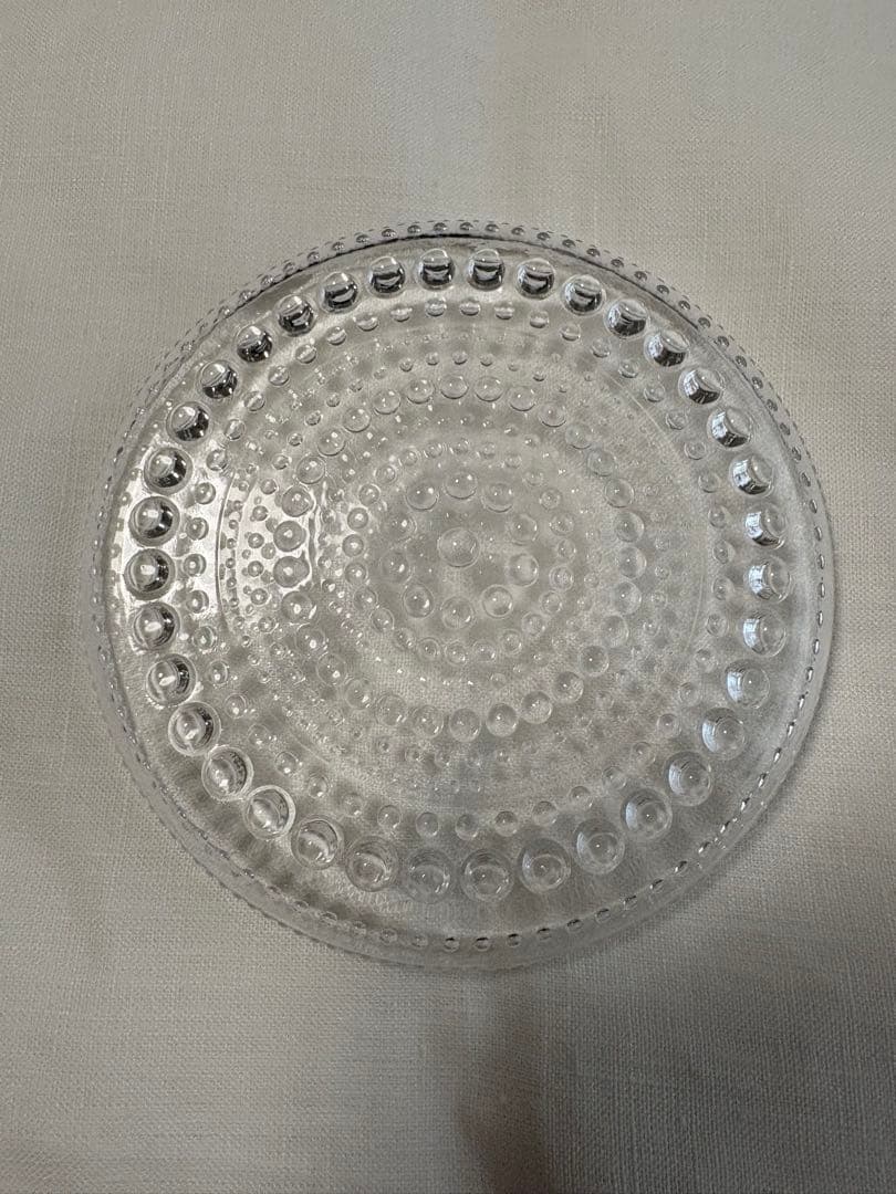 【未使用品❣️】【❣️】イッタラ カステヘルミ　プレートクリア10cm