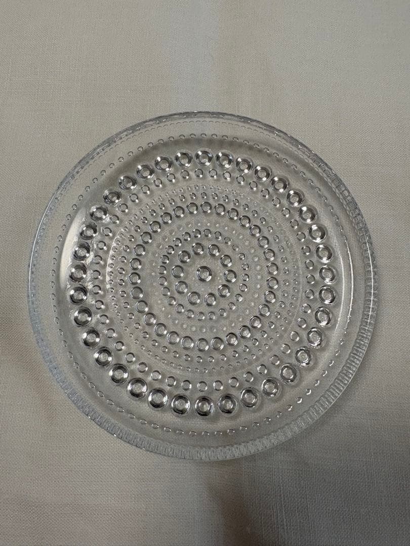【未使用品❣️】【❣️】イッタラ カステヘルミ　プレートクリア10cm