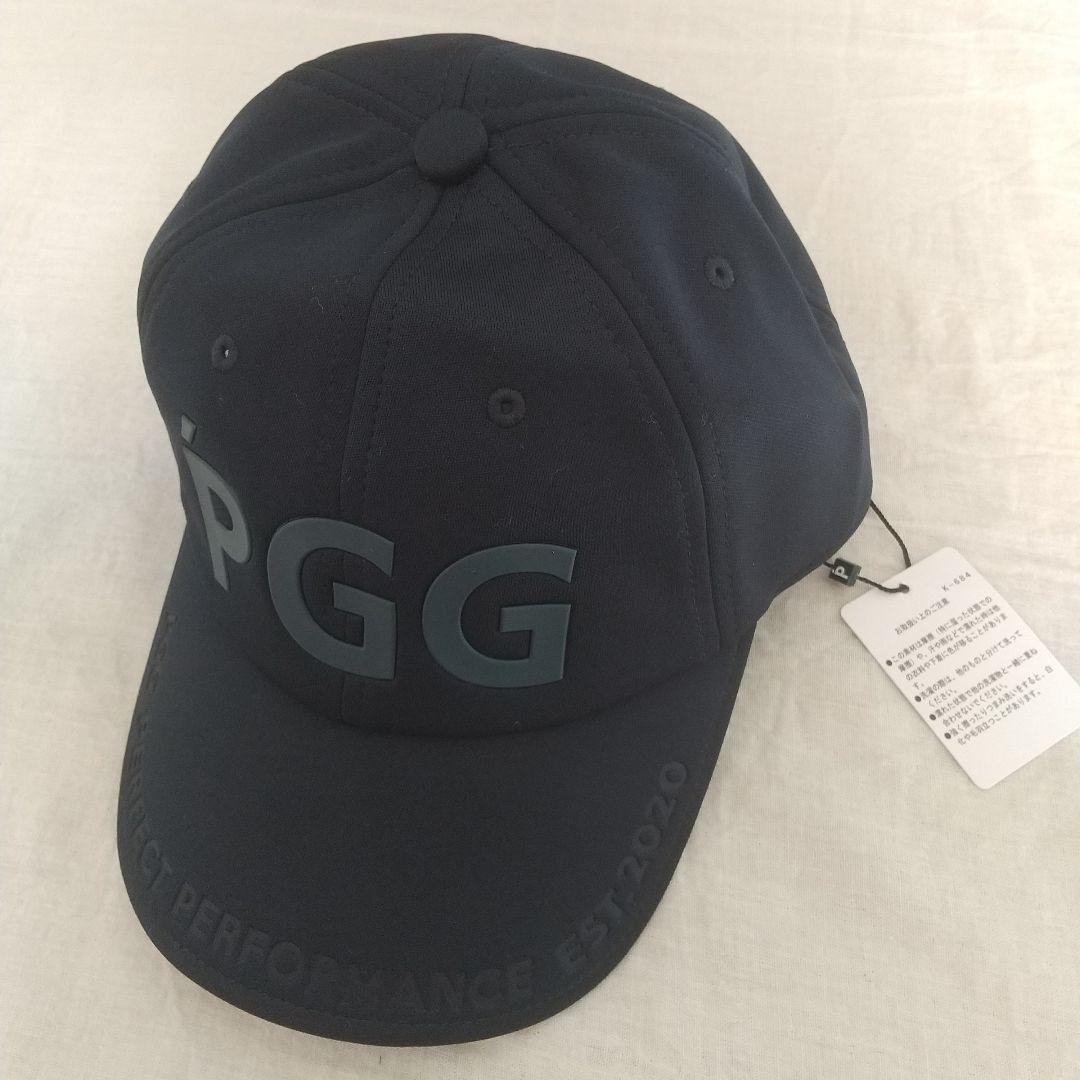 ★新品未使用★パーリーゲイツPGGキャップ フリーサイズ(ネイビー)