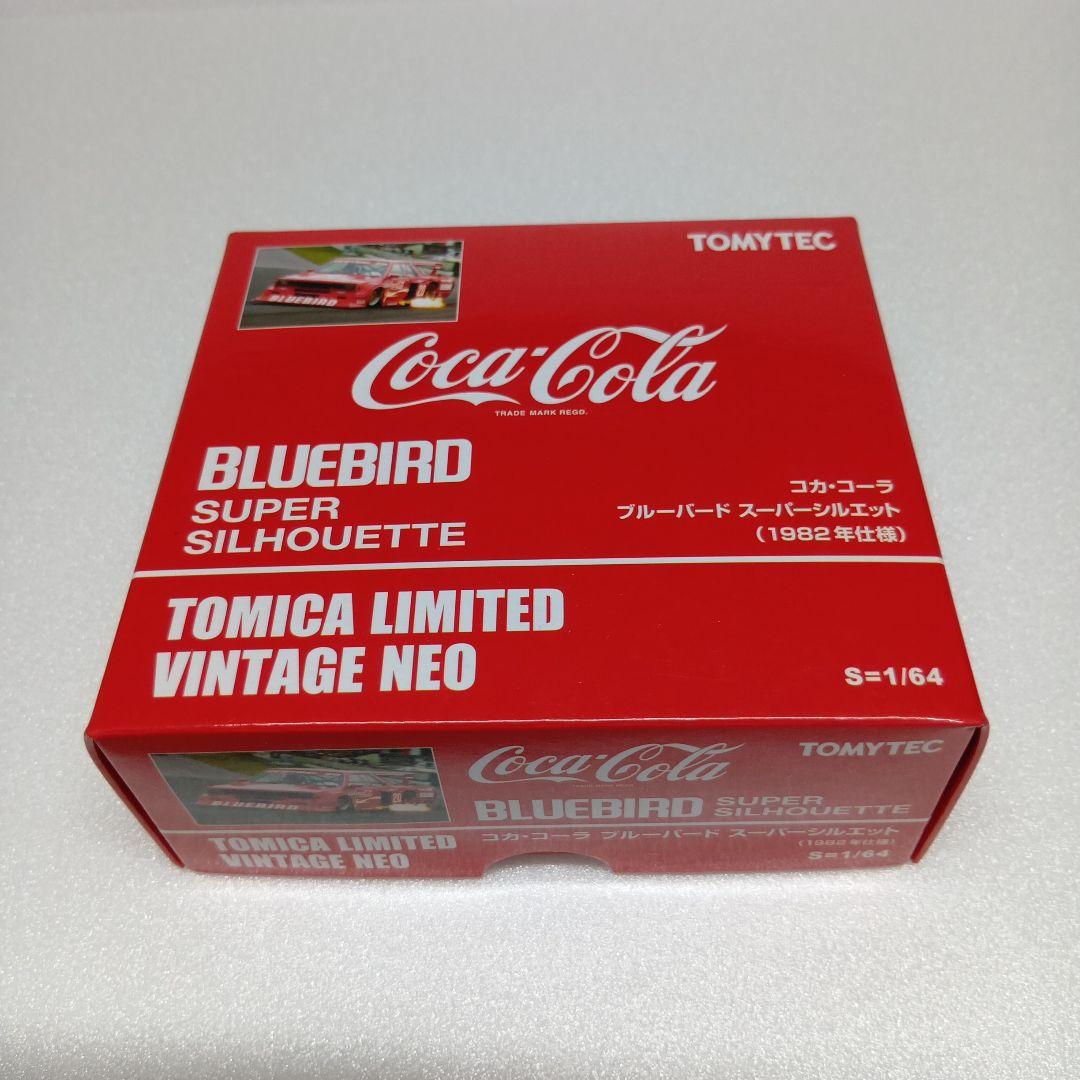 トミーテック コカ・コーラ ブルーバード スーパーシルエット ミニカー 1/64
