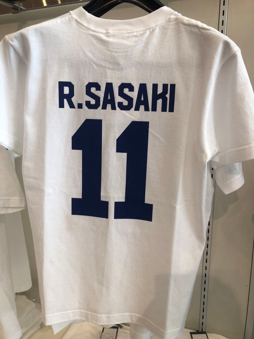 Tシャツ MLB ユニフォーム　東京シリーズ　佐々木郎希　ドジャース　Lサイズ
