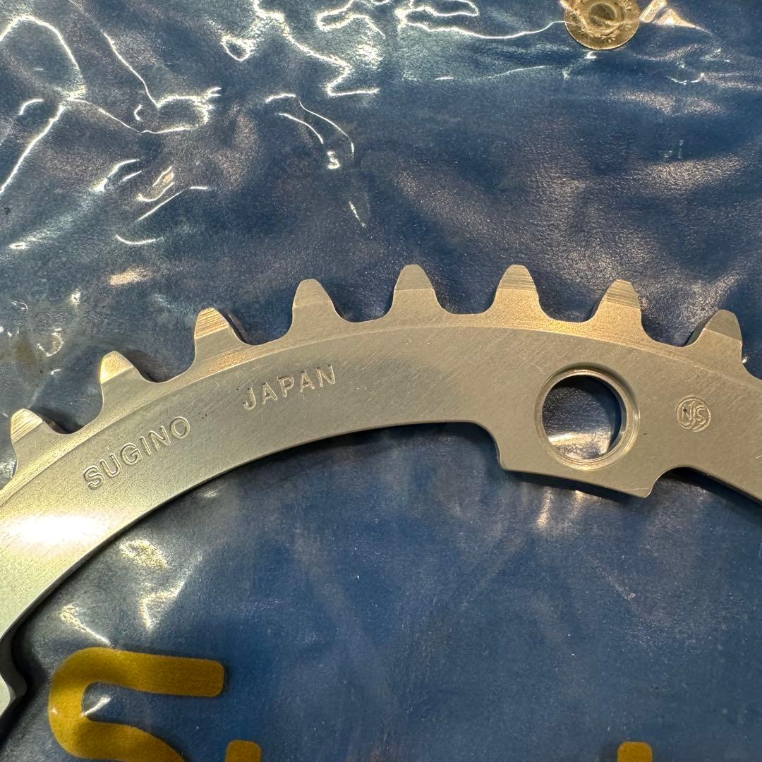 Sugino Aero Mighty 43T チェーンリング　厚歯　njs