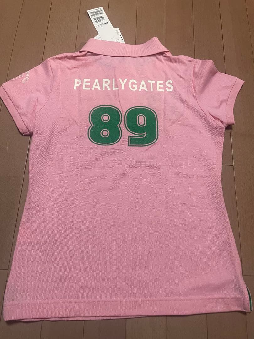PEARLY GATES パーリーゲイツ ポロシャツ ピンク サイズ0