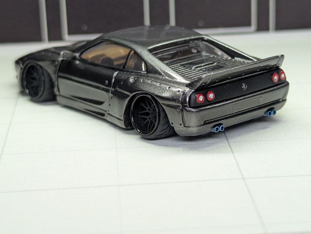 トミカF355 ロケットバニー風カスタム