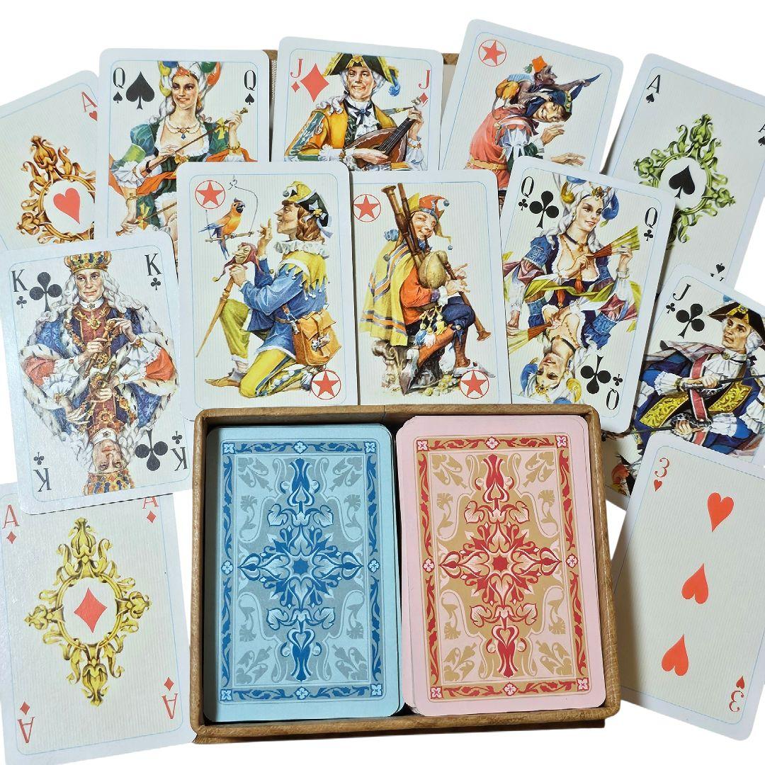 激レア COEUR フランス製 ヴィンテージ トランプ ジョーカー6種 超美品