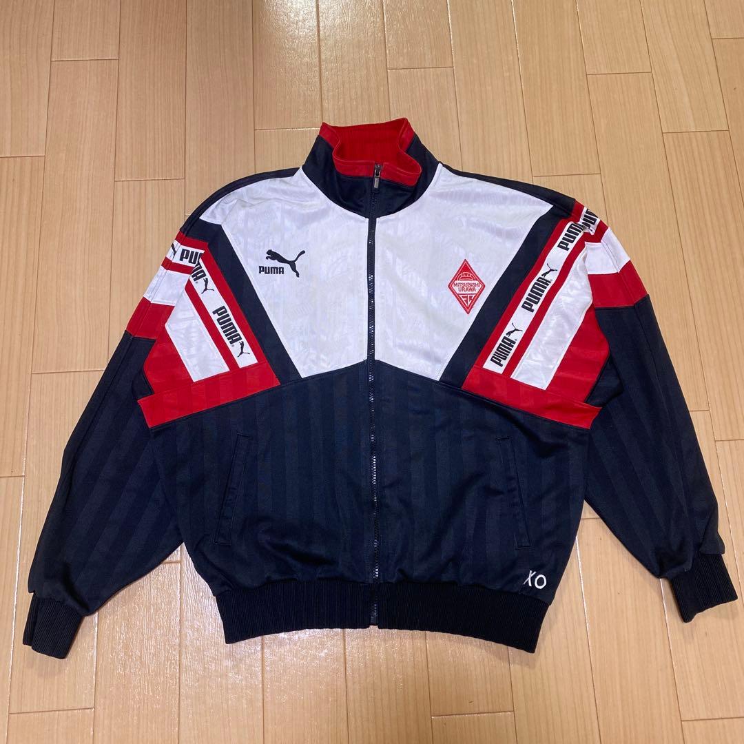 PUMA プーマ 三菱浦和 浦和レッズ ジャージ 上下 XO/O 古着 当時もの