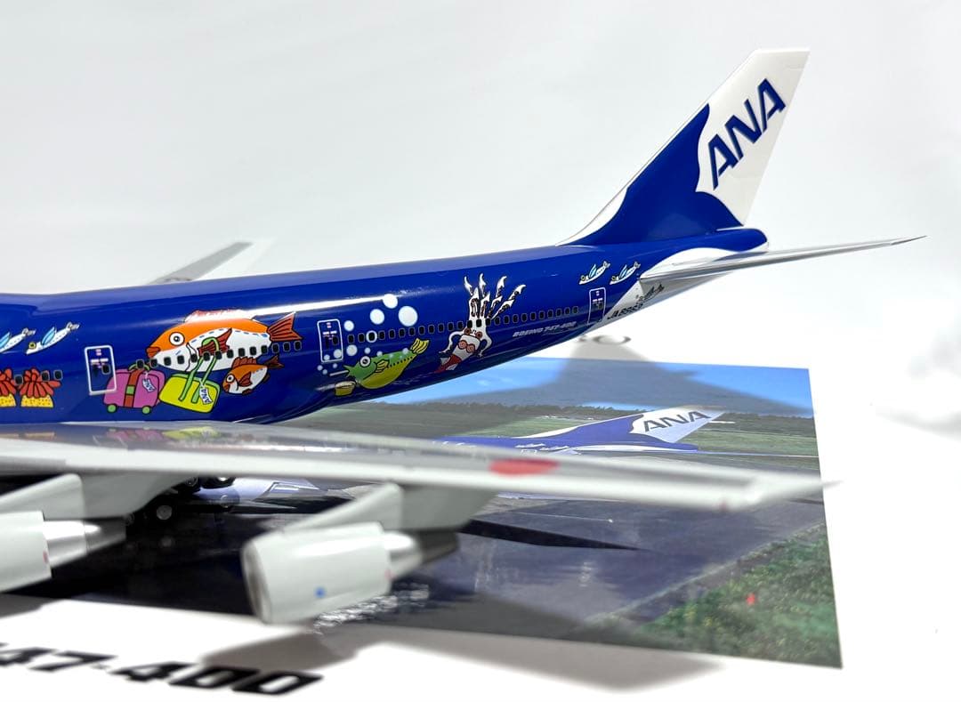 全日空商事 1/200 B747-400 ANA マリンジャンボ NH20059