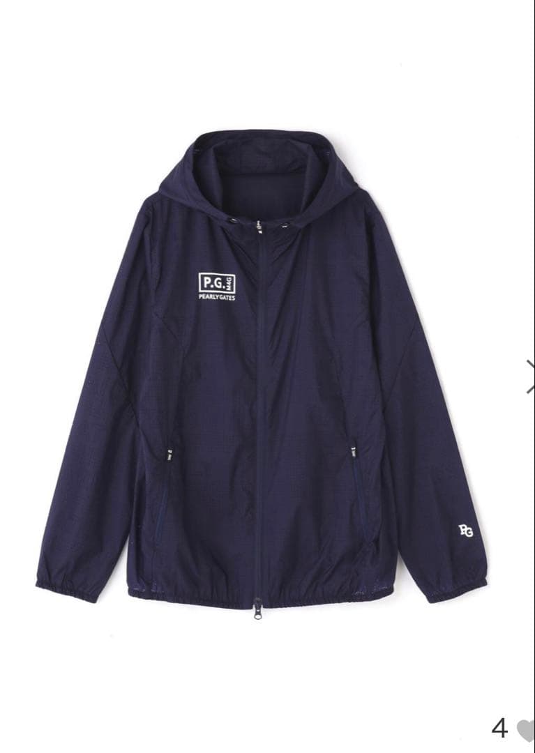 新品・未使用　パーリーゲイツ　レディース　フーディジャケット