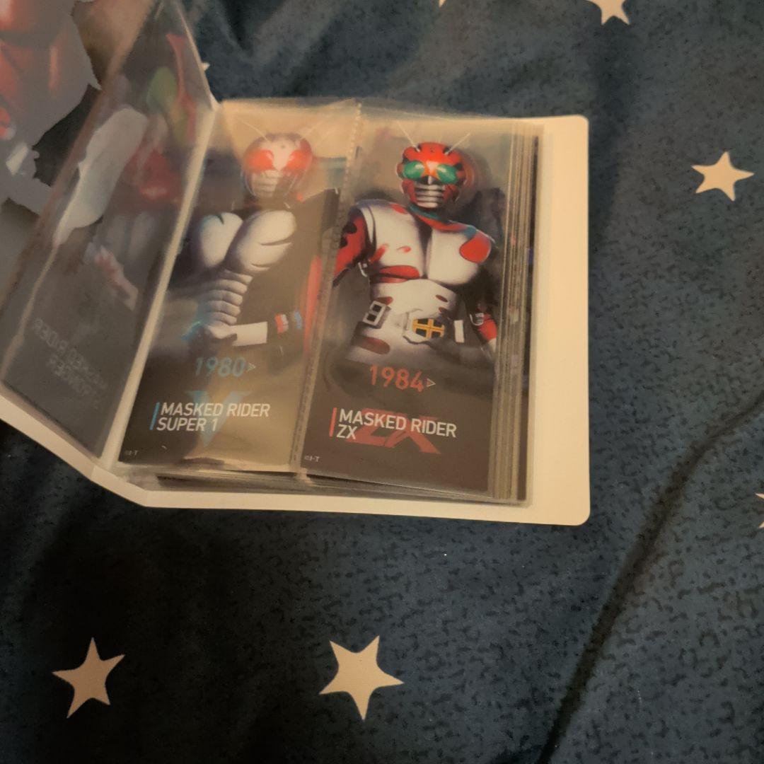 仮面ライダーストア　クリアしおり　コンプリートセット