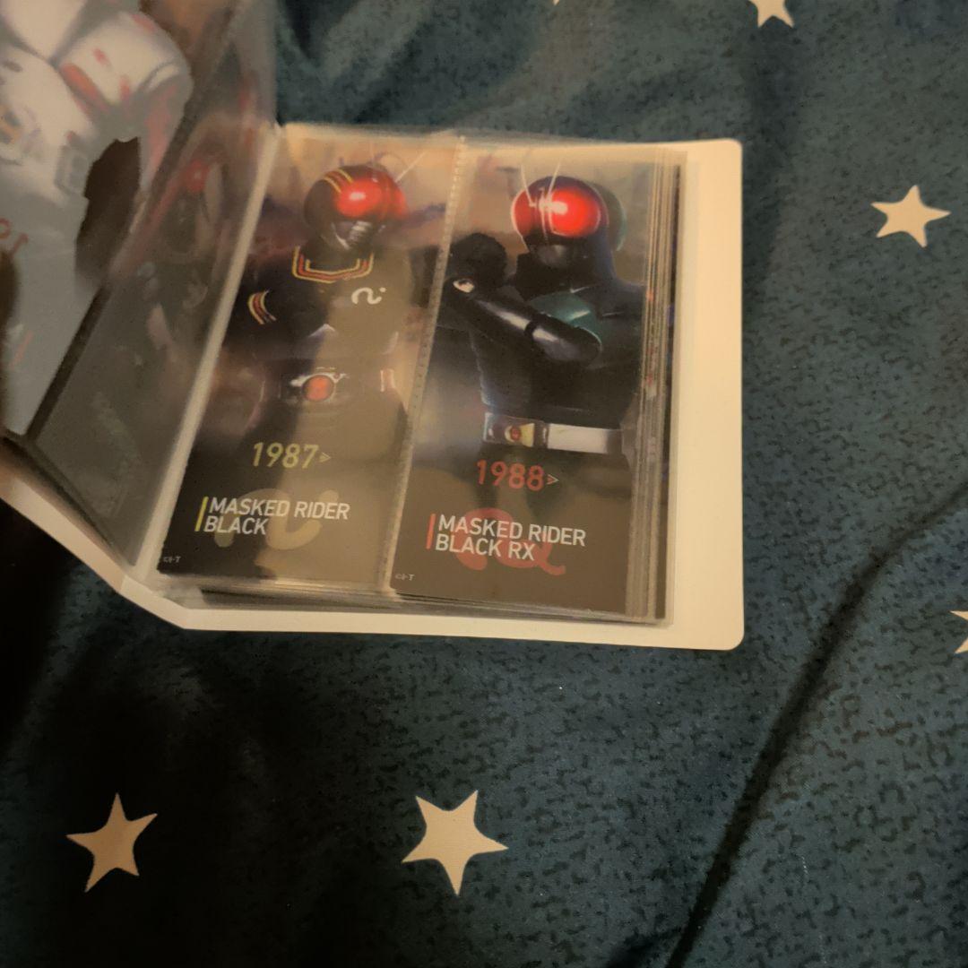 仮面ライダーストア　クリアしおり　コンプリートセット