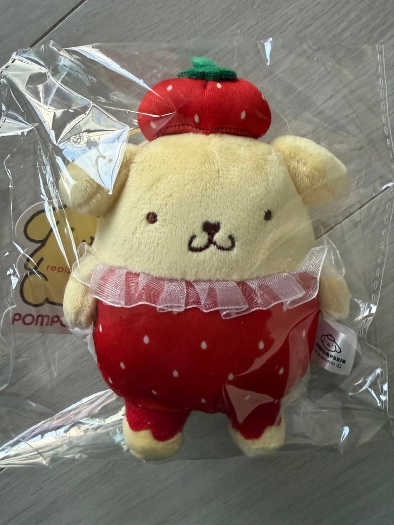 レピピアルマリオ　ポムポムプリン　マスコットホルダー　おにぎり　プリン　いちご②