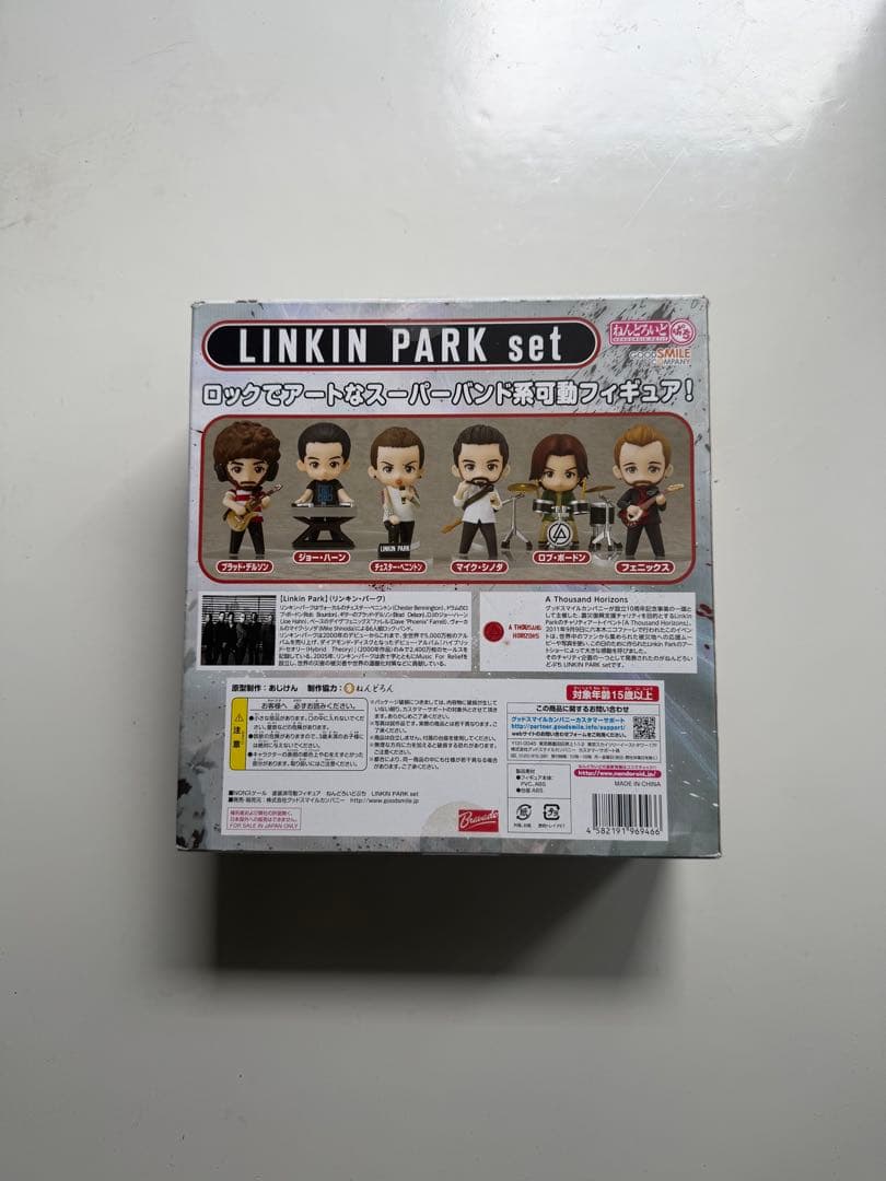 Linkin Park リンキンパーク　ねんどろいど　フィギュアセット