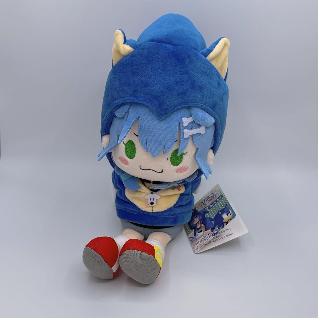 戌神ころね ソニック衣装ver. ぬいぐるみ ソニころ2022 ピキピキ音速