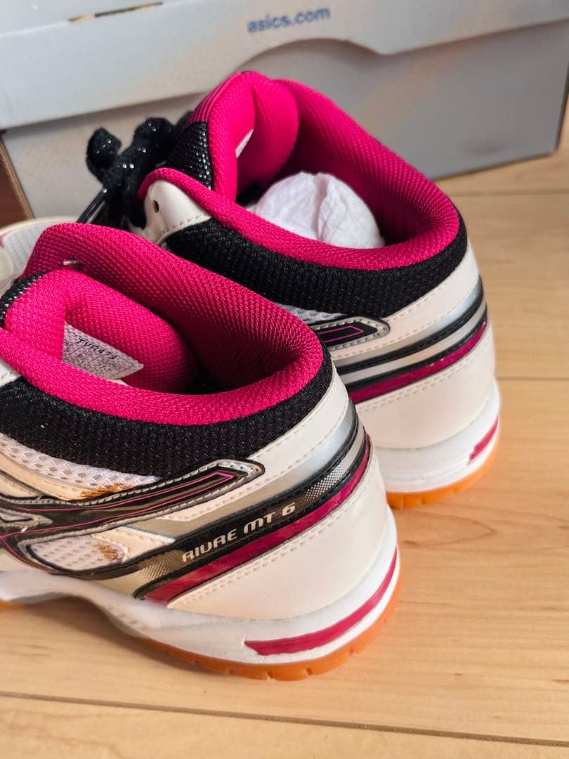未使用保管品】asics バレーボールシューズ 23.5cm