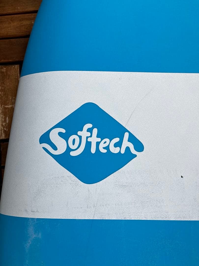 美品　Softech 6’6ft ファンボード　スポンジ