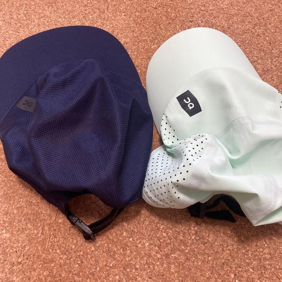 Onライトウェイト キャップ　lightweight cap 、ネイビー　セット