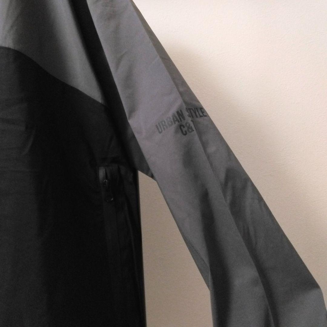 [サンプルSALE /D342 ] LUXE/R ナイロン布帛プルパーカーGR