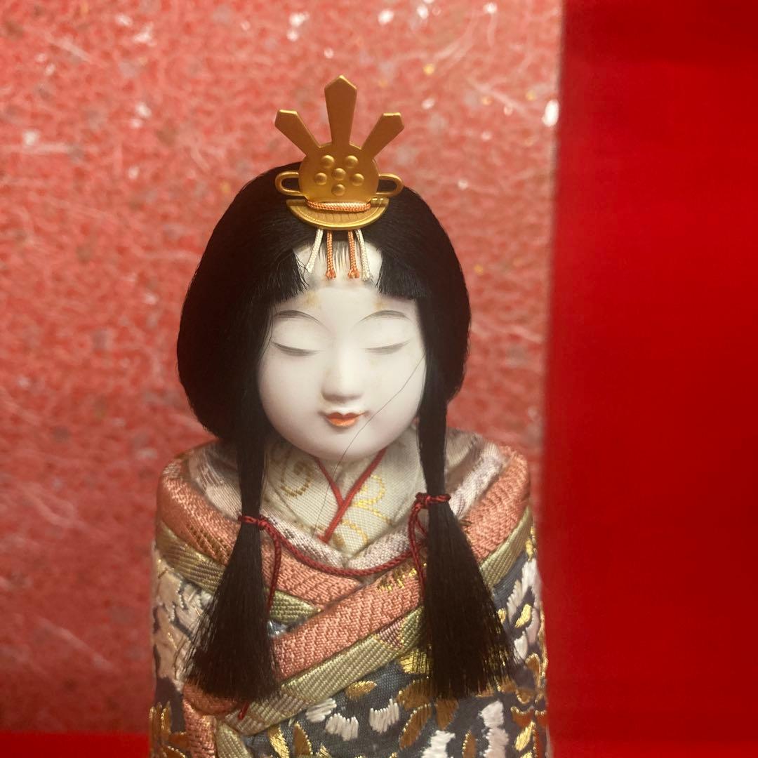 柿沼東光作木目込立ち雛