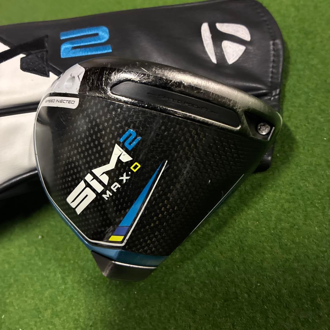 SIM2 MAX-D ドライバー ヘッド単品10.5°【ヘッドカバー付き】
