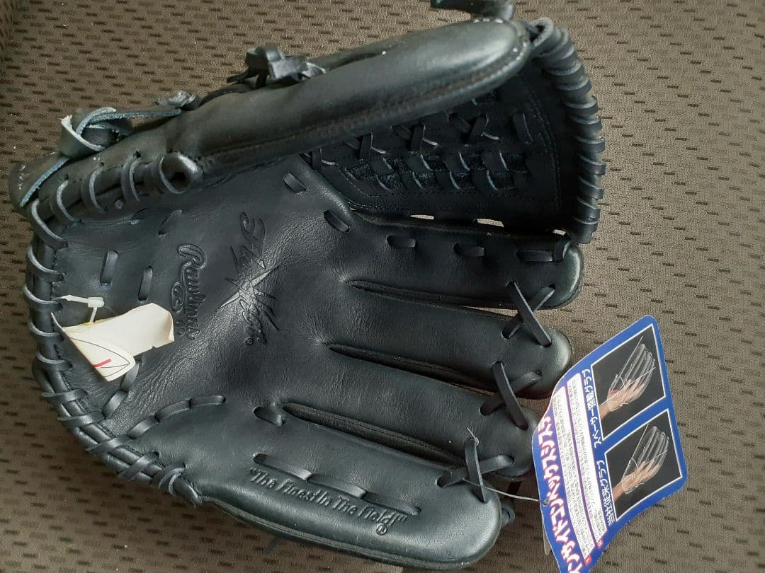 ローリングス軟式グローブ RG-48P ブラック L