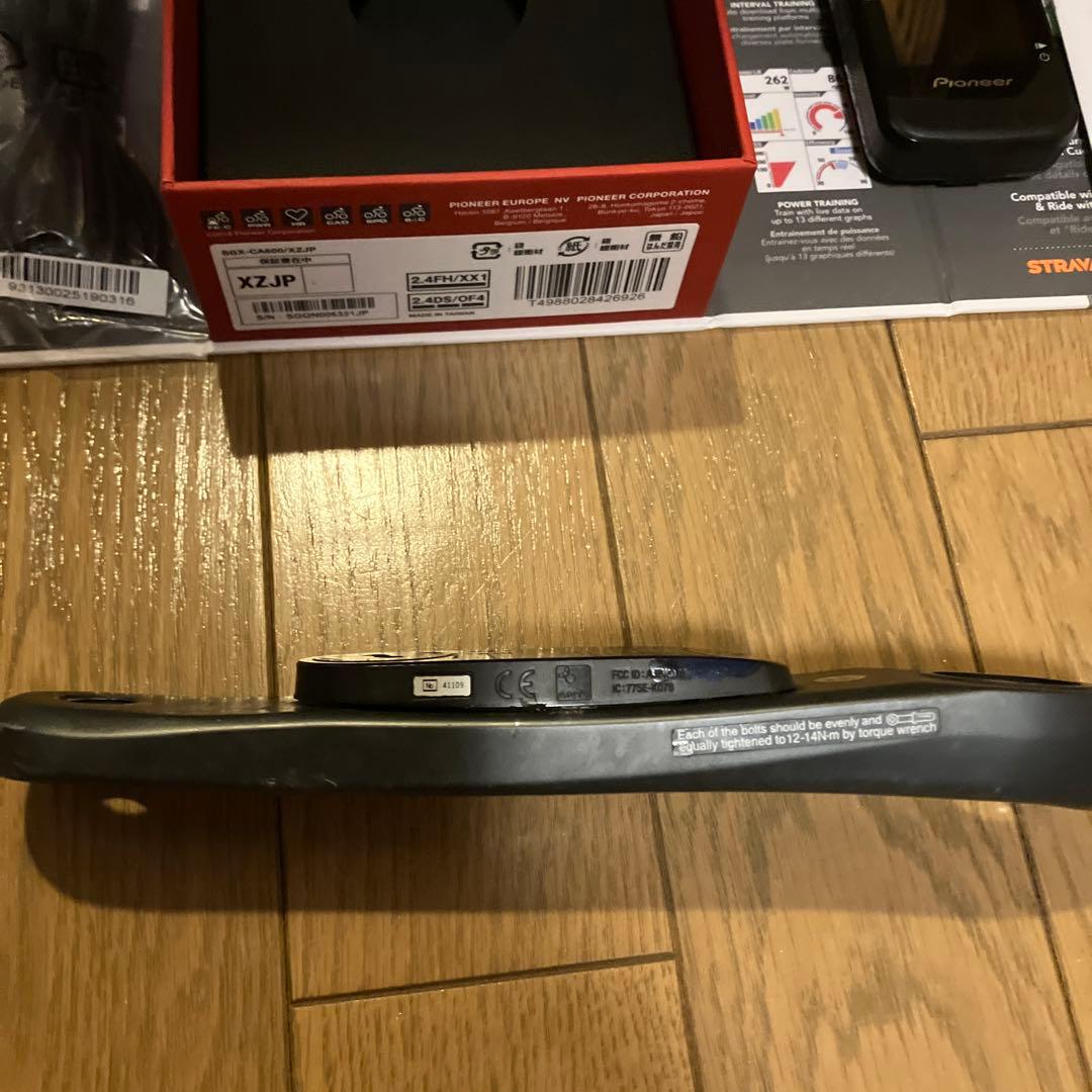 Pioneer SGX-CA600 +FC6800 PIONEERパワーメータ左
